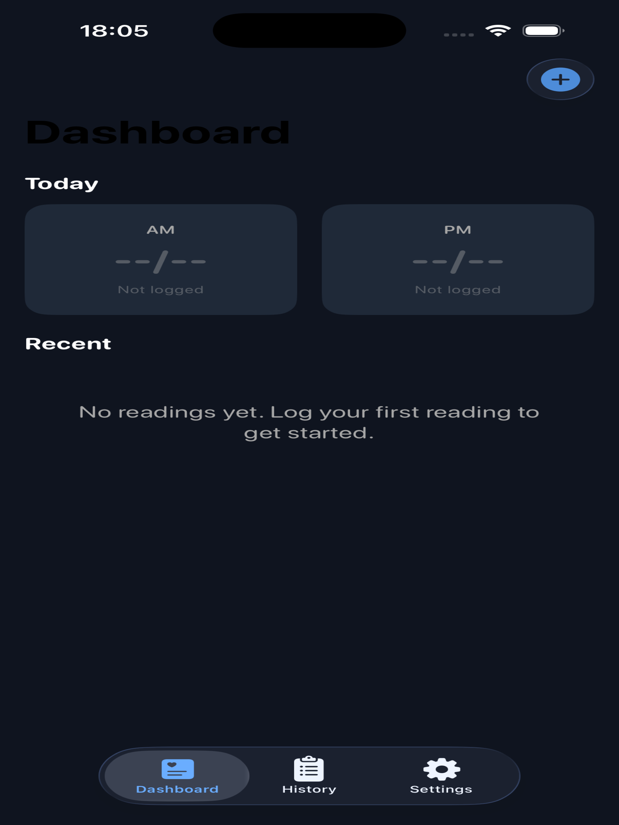 Cufflo — Blood Pressure Log