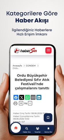 Habersin screenshot