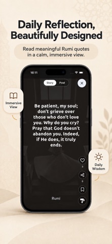 Rumi Quotes: Daily Wisdom Screenshot 7 of 7
