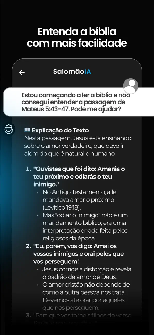 Screenshot #3 pour Salomão IA
