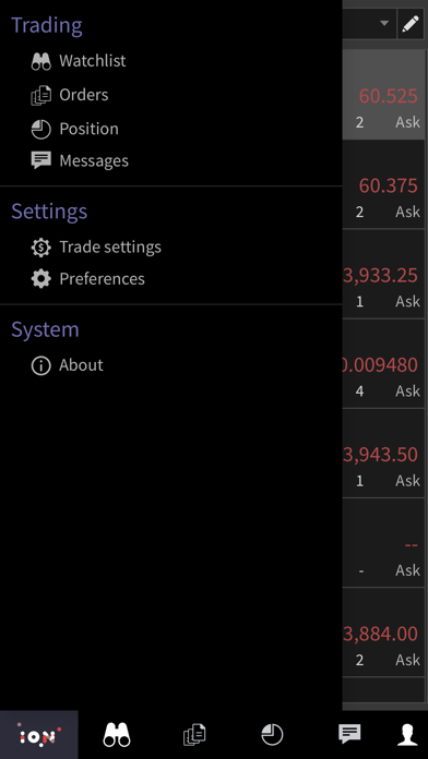XTP Execution Screenshot