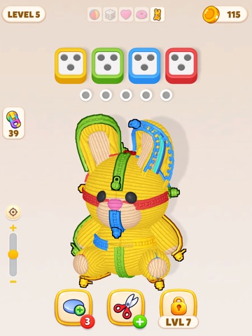 Unzip 3D iPad screenshot