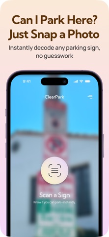 ClearPark Parking Sign Decoder screenshot