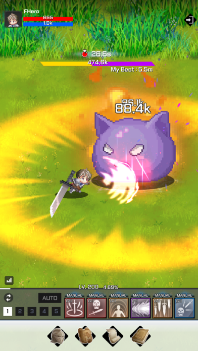 F Class Adventurer: AFK RPG Screenshot