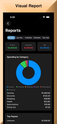 Calculator and Money iPhone screenshot