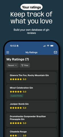 The GIN is IN screenshot