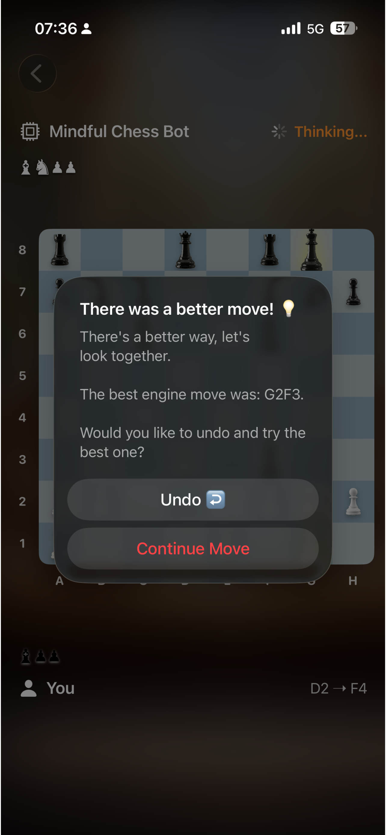 Mindful Chess: Chess Puzzles screenshot 10