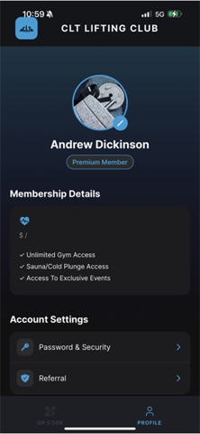 CLT Lifting Club Screenshot 2 of 3