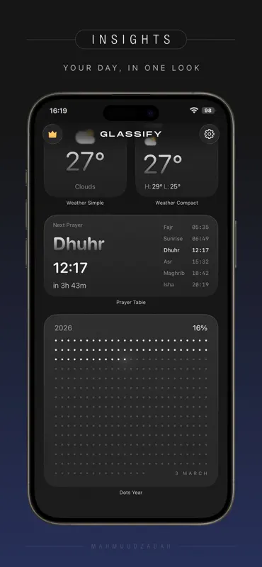 Glassify - Widgets & Themes screenshot 5 of 10