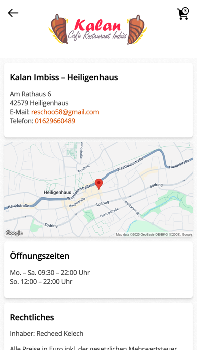 Kalan Imbiss Heiligenhaus screenshot