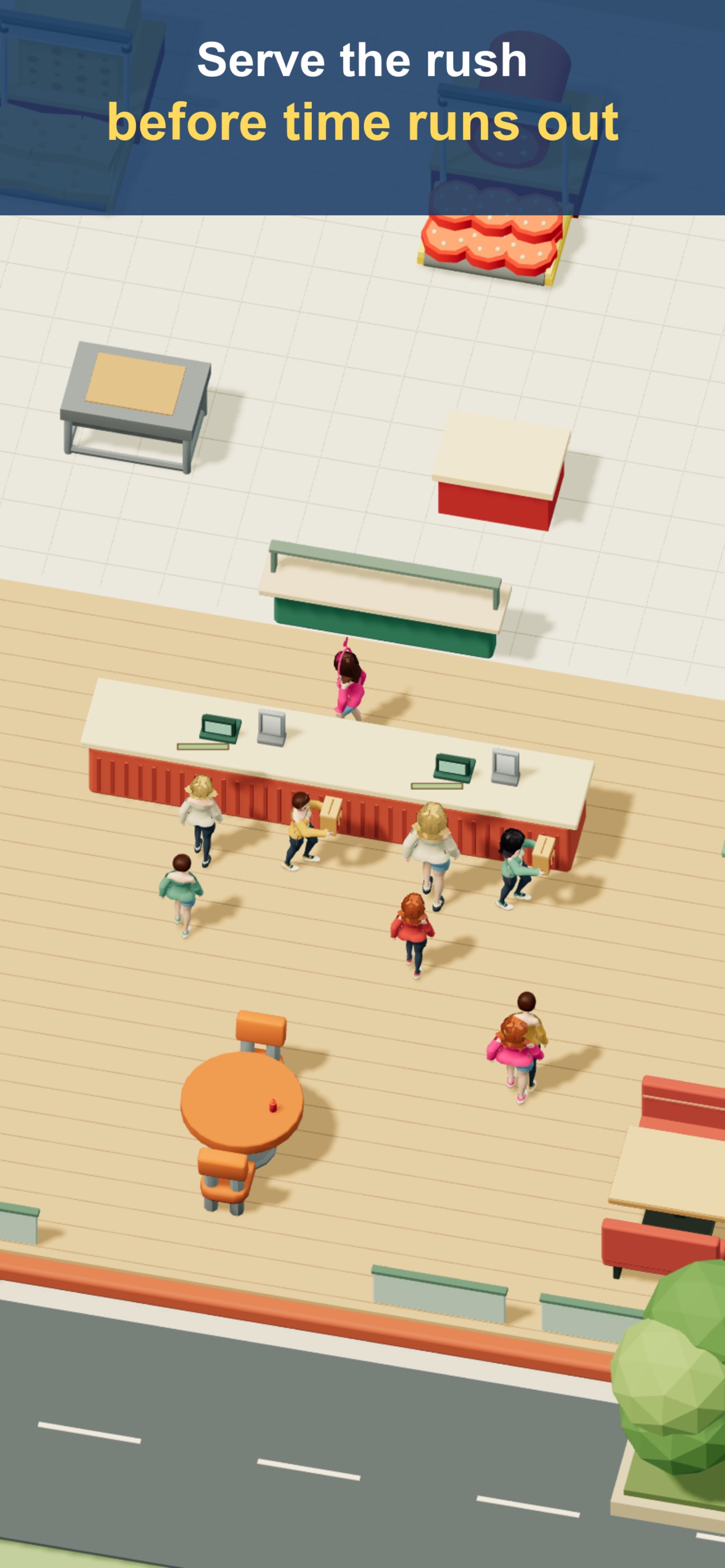 Screenshot 3 of Burger Rush: Kitchen Empire