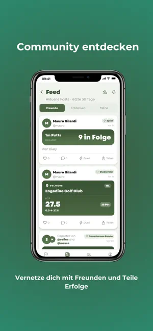 Teezy Golf App screenshot 1