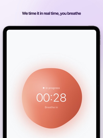 Contraction Timer : Ripply iPad screenshot