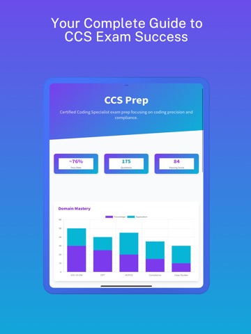 CCS Prep: Coding Specialist iPad screenshot