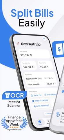 Split Expenses Easy ShareBill screenshot