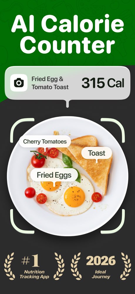 Calo: AI Food Calorie Counter screenshot 1
