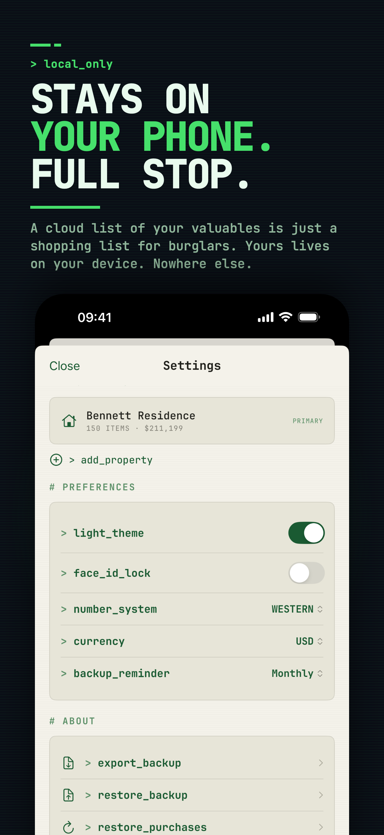 Home Inventory : HOMEVAULT screenshot 7
