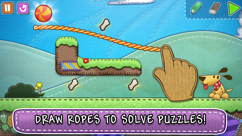 #1. Lazy Dog (iOS) 来自: Halfbrick Studios