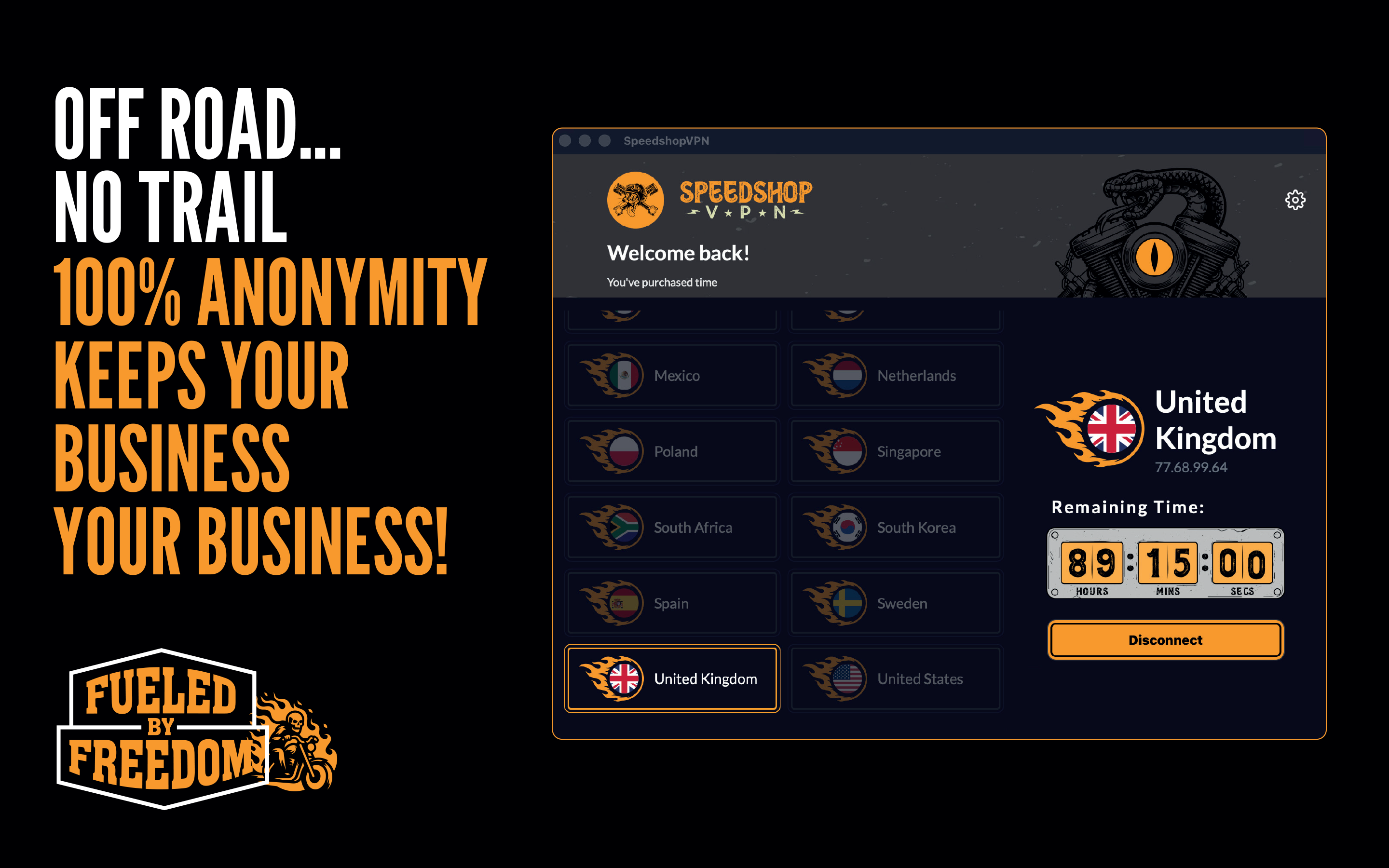 Speedshop VPN screenshot 10
