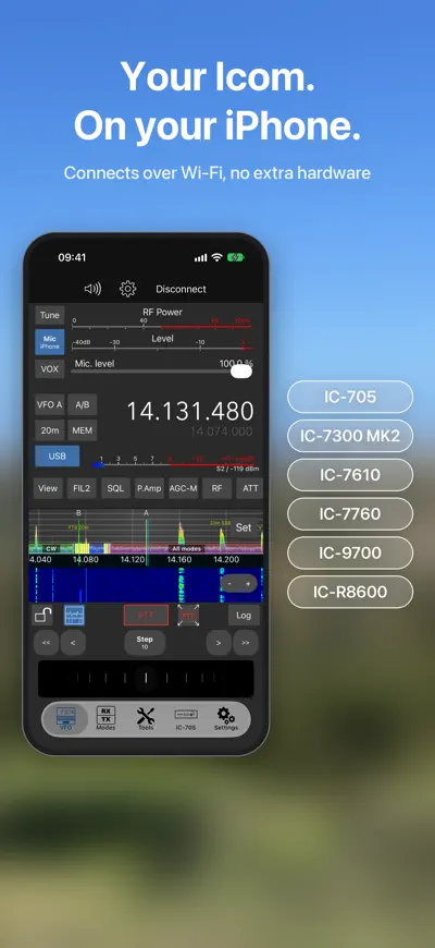 SDR-Control Mobile 스크린샷