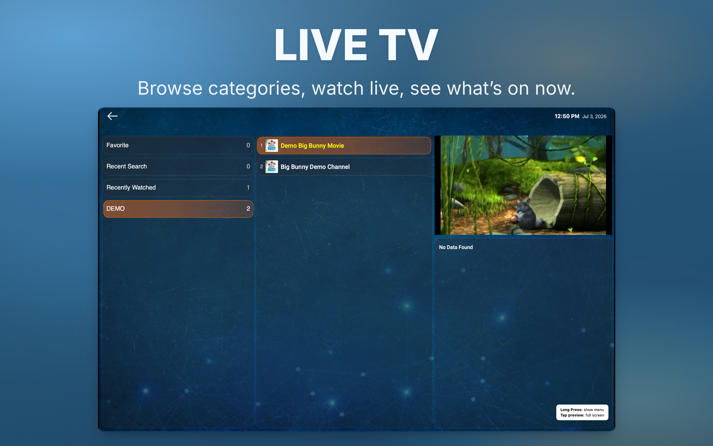 GAMMA IPTV PLAYER screenshot 20