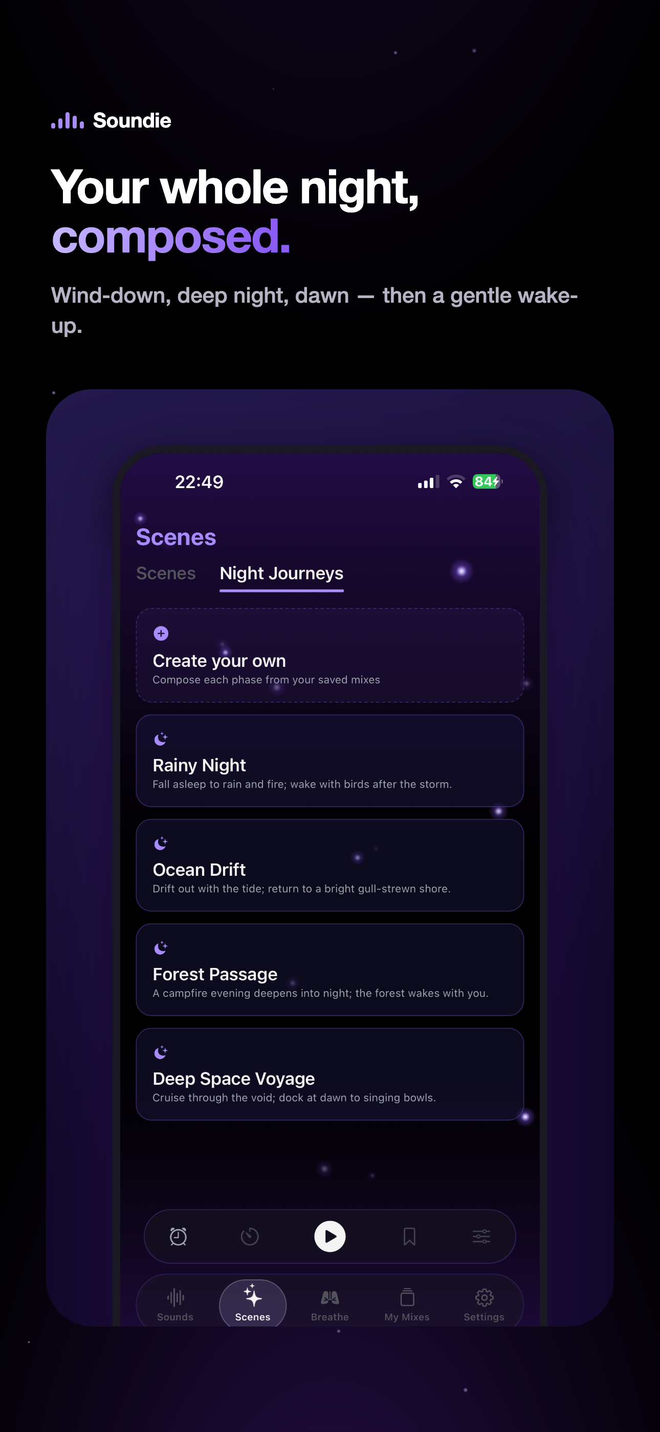 Soundie: Sleep & Focus Sounds screenshot 5