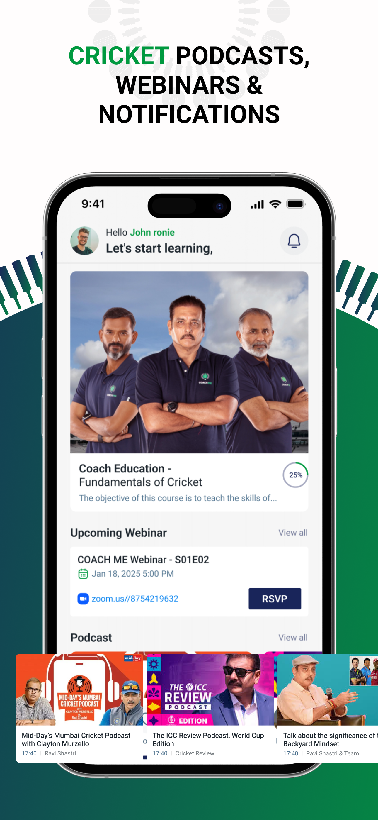 Coach Me Pro: Learn Cricket