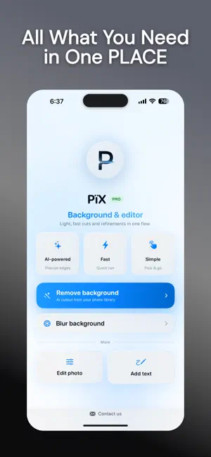 PïXKit – Pro Photo Editor screenshot 1