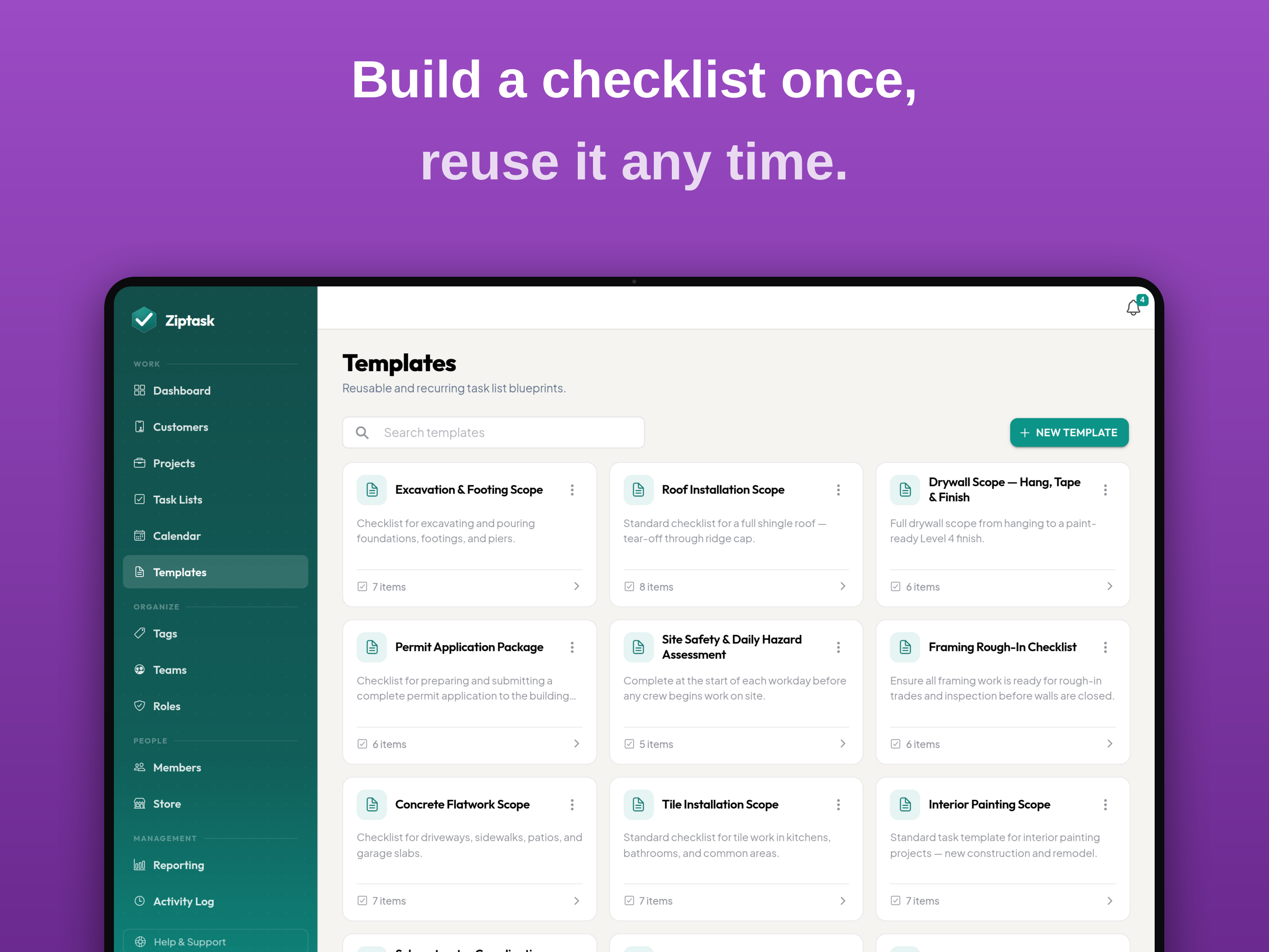 Ziptask: Team Task Checklist screenshot 17