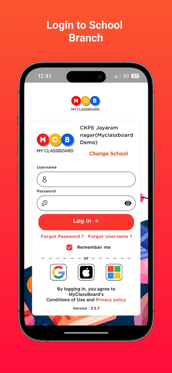 Screenshot #3 pour MyClassBoard Parent Portal