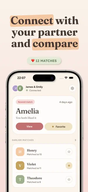 Baby Names Together: Lullaby screenshot 2