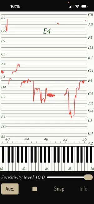 Pitch On Stave screenshot 2