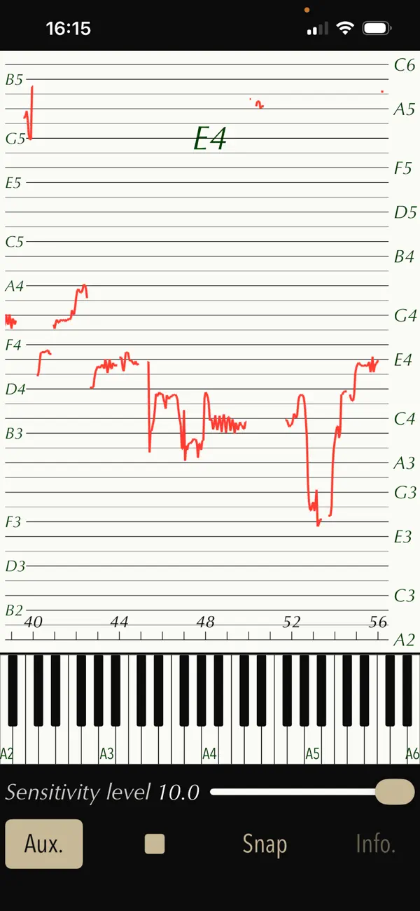 Screenshot #2 pour Pitch On Stave