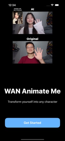 Wan Animate Me screenshot