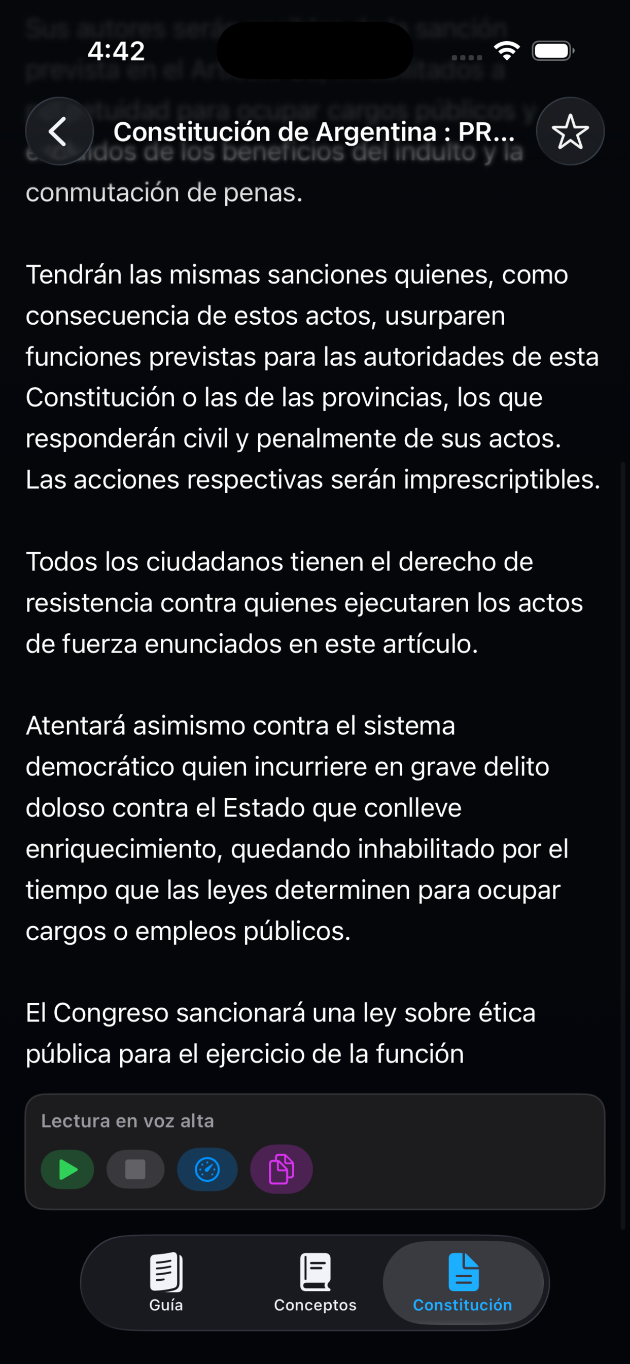Constitución de Argentina
