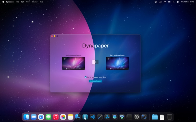 Dynapaper app screenshot