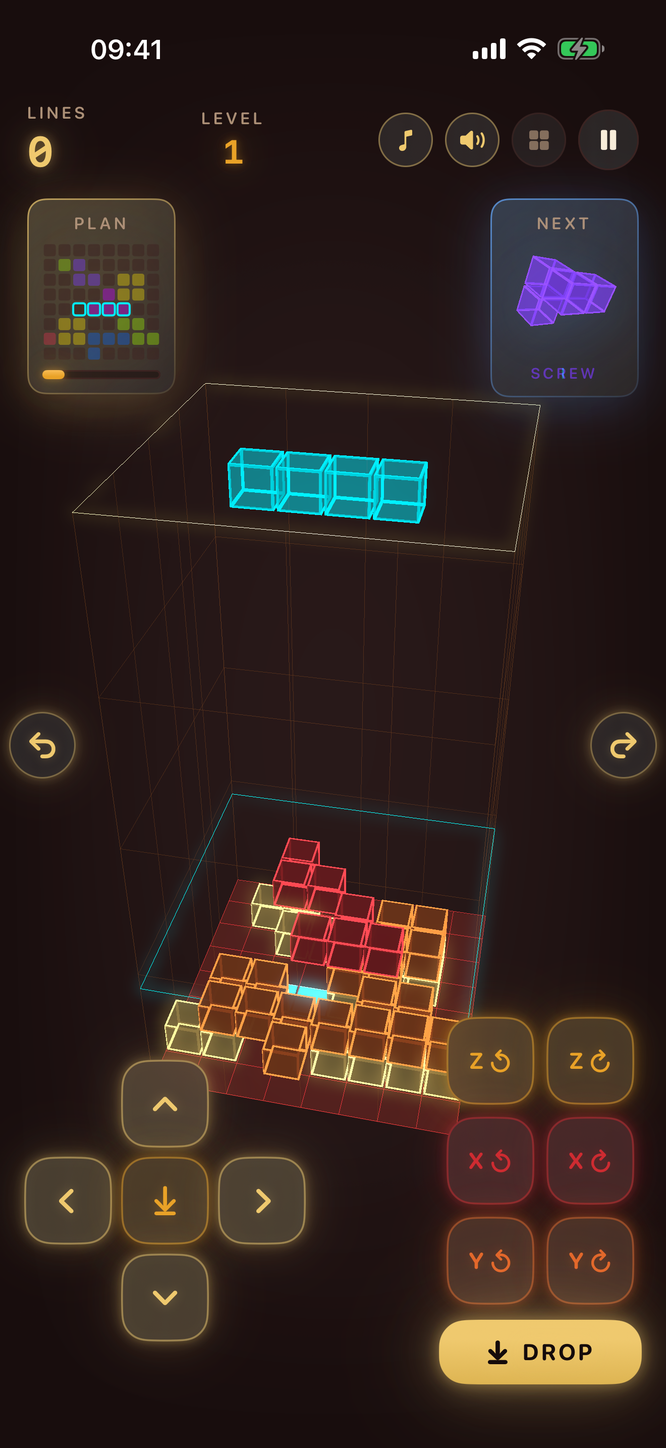 Pure 3Dtris screenshot 2