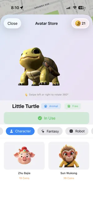 Avatar Navigation screenshot 1