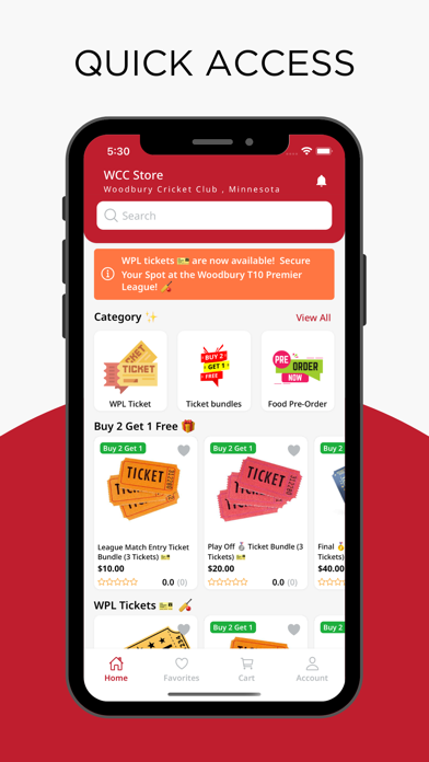 WCC Store Screenshot