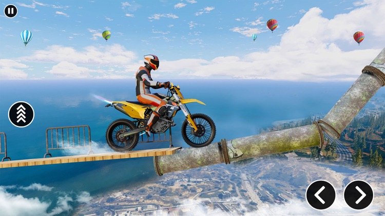 Offline Bike Stunt Racing Game