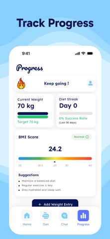 DietPal: AI Calorie Counter iPhone screenshot