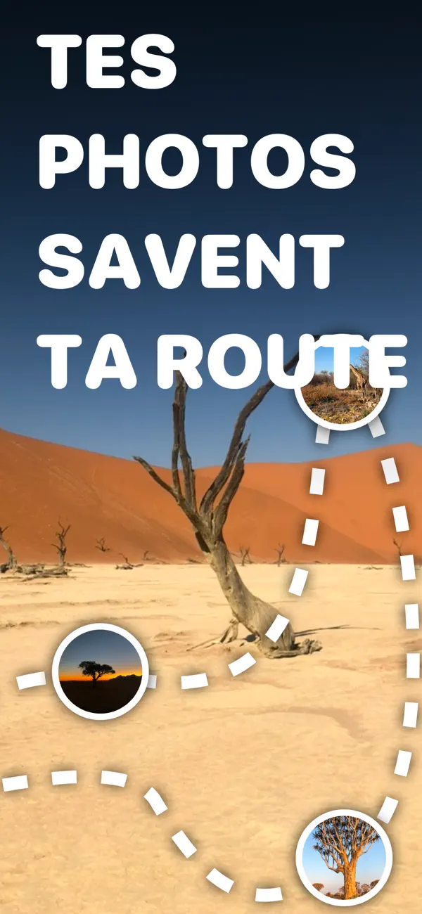 Screenshot #1 pour Travel Tracker by PhotoRoute