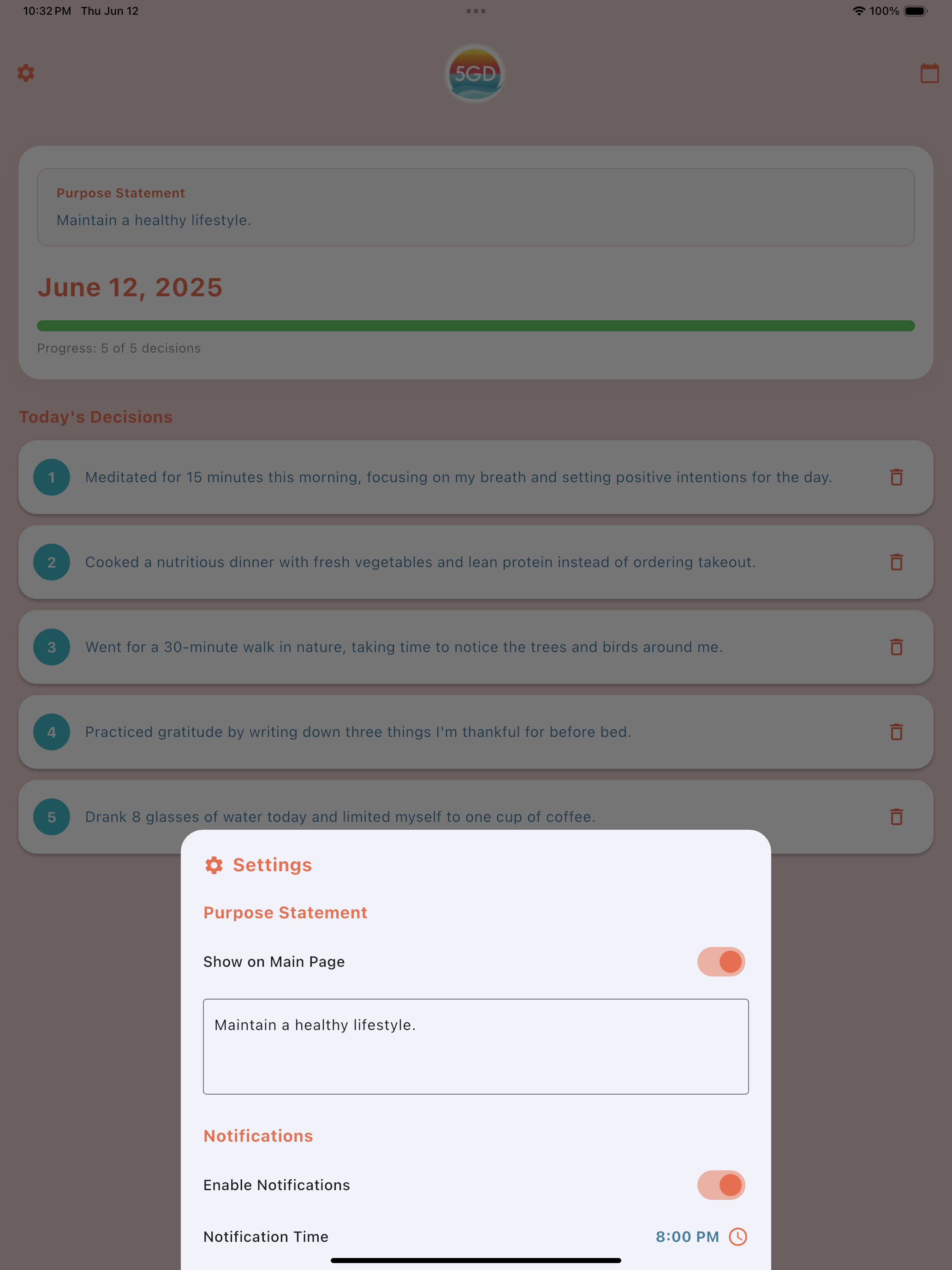 Five Great Decisions screenshot 5