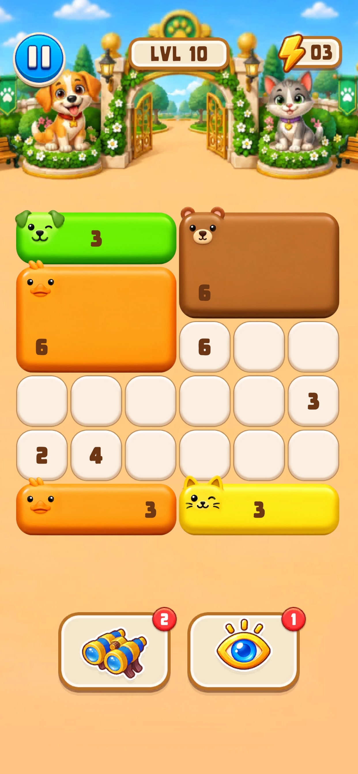 Screenshot 1 of Cute Pet: Block Jam Match