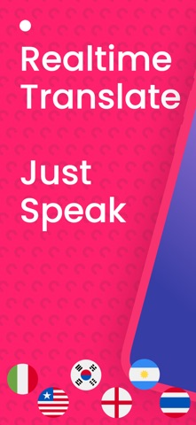 TransSpeak AI Voice Translator screenshot