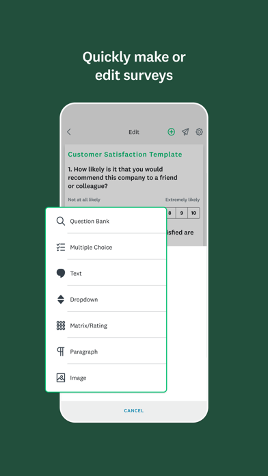 SurveyMonkey Screenshot