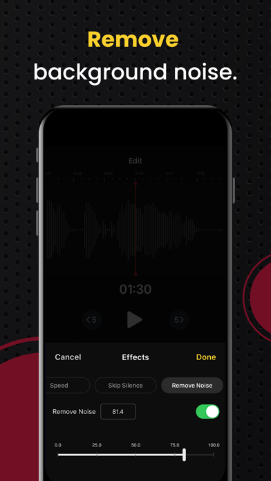 AudiOn: Voice Recorder & Memos Screenshot