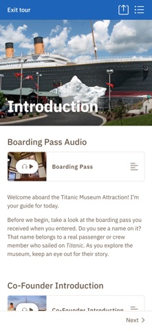 Titanic Museum Attraction screenshot