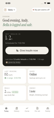 Lumi: Diabetic Pet Tracker Screenshot 6 of 10