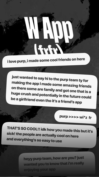 purp - Make new friends Screenshot